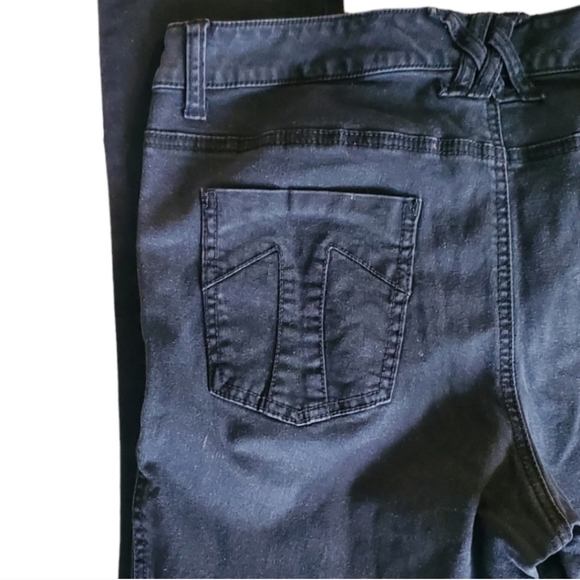 Tripp NYC Black Skinny Junior Jeans. Size 14T. - Picture 7 of 12